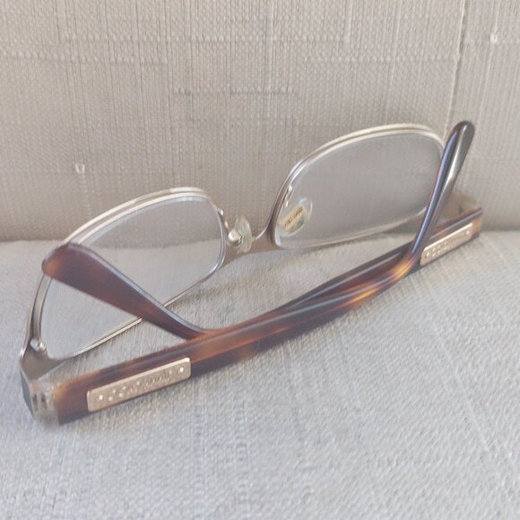 Jimmy Choo Women Eyeglasses Frame Brown Tone ENG 54[]16 135 Glasses made Italy - Picture 9 of 13